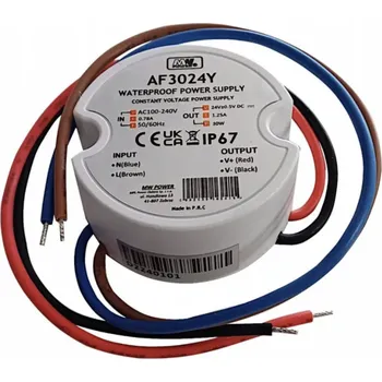 Napájecí zdroj pro osvětlení LED NAPÁJECÍ ZDROJ 1,25A, 30W, 24V, IP67 [AF3024Y]