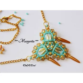 Korálek Náhrdelník Margarita č.1021 - stavebnice