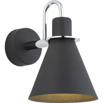 Žárovka Argon Beverly nástěnné svítidlo 1x15 W černá-chrom 4709
