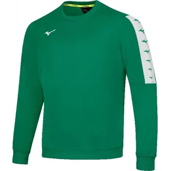 Dětská sportovní mikina Mizuno Nara Training Sweat Jr - Green Velikost: 116