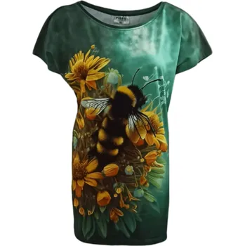 Dámské tričko Dámské tričko s přinechaným rukávem Včelička XL