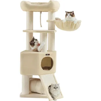Robustní škrabadlo pro kočky LILI - béžová