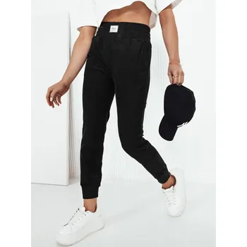 Dámské kalhoty Dámské kalhoty casual DSTREET MORSI ČERNÁ XL/XXL