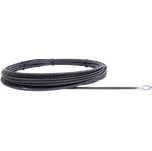 RUNPOTEC 30010 Protahovací pero ocelové Ø 4mm, délka 10m, s okem