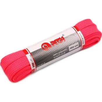 Tkaničky do bot Tkaničky do bot délka 100 cm - pár - 4 (1410) růžová neon