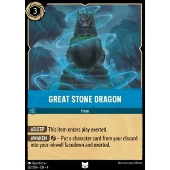 Sběratelská karetní hra URS 167/204 Great Stone Dragon Verze: NORMAL, Stav Produktu: Near Mint