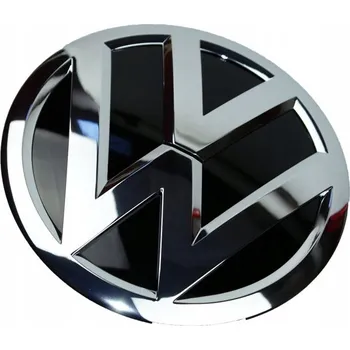 Znak automobilu VW znak 150mm - chrom Tiguan, Caddy, Touareg