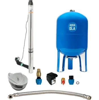 Domácí vodárna PRODO Domáca vodáreň s ponorným čerpadlom 3,5" SC 2-14 400V / 50l - RTS - odolnost proti písku - Prodloužená záruka 4 roky