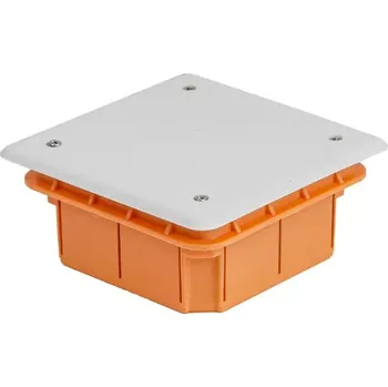 Elektroinstalační krabice Podomítková instalační krabice TRACON S100X100 98×98x45 mm (TRACON S100X100)