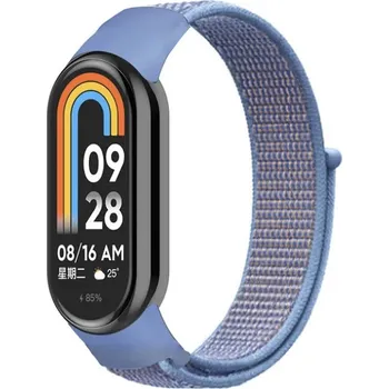 Příslušenství k chytrým hodinkám Mi Band 8/9/10 nylonový náramek Barva: Azurově modrá, Typ: 29