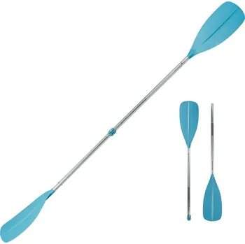 ITIWIT Pádlo na kajak hliníkové dvoudílné nastavitelné 210–225 cm 190cm MODRÁ