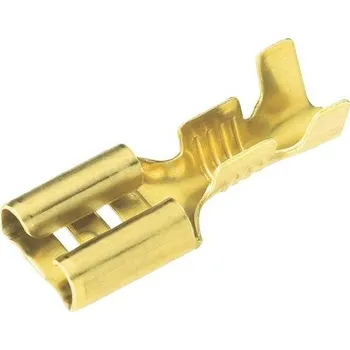 Elektrický konektor 531-0305 Konektor plochý 6,3 mm (samice), balení po 100 ks DJ622