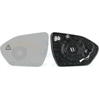 Auto zrcátko Sklo do zrcatka, vnejsi zrcatko VAN WEZEL 8296835