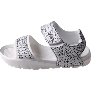 Dívčí obuv AZA Dětské gumové sandále Rock Spring Punta White Black Velikost: 33