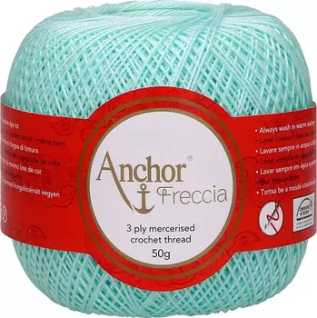 Příze Anchor Freccia 12 - 385 arktická modř (Háčkovací příze Anchor Freccia 12 - 385 arctic blue)