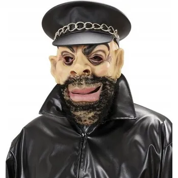 Karnevalová maska Ptačí maska s vousy