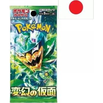 Karetní hra Pokémon Scarlet and Violet Mask of Change Booster - japonsky