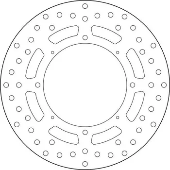 Brzdový kotouč Brzdový kotouč BREMBO 68B40769 fix HONDA CR 125 R 1988-1994