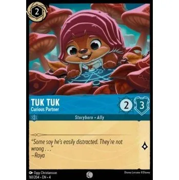 Sběratelská karetní hra URS 161/204 Tuk Tuk - Curious Partner Verze: NORMAL, Stav Produktu: Near Mint