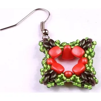 Korálek Náušnice Meropi č. 923 - stavebnice