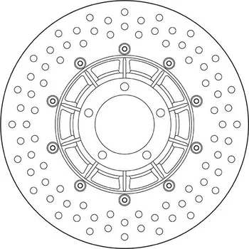 Brzdový kotouč Brzdový kotouč BREMBO Oro Fix - 68B407B1 68B407B1