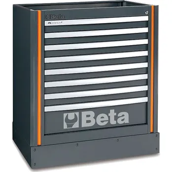 Dílenská skříňka s 8 zásuvkami pro kombinované dílenské vybavení - Beta Tools