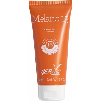 Pleťový krém GERnétic Melano 15 - opalovací krém na obličej SPF 15 90 ml Opalovací krém na obličej SPF 15, střední ochrana