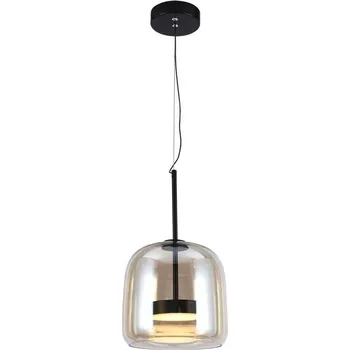 Černé závěsné LED svítidlo s jantarovým stínidlem 23cm 6W - LED Solution - 23379 - 23379