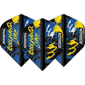 Šipka Letky na šipky Red Dragon Airwing Luke Humphries standardní, černé