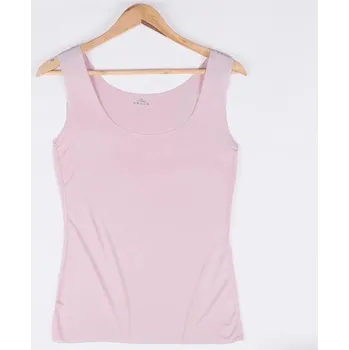 Klasické přiléhavé tílko Barva: Růžová, Velikost: 4XL