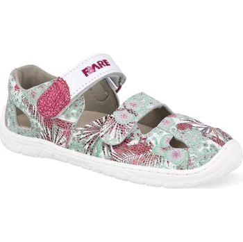 Dívčí sandály Barefoot dětské sandály Fare Bare - B5561282 barevné Velikost: 31