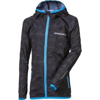 dětská větrovka Progress Valedo černá/modrá Velikost boty (EU): 140/146