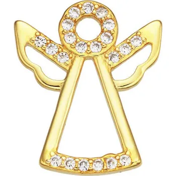 Přívěsek Bealio BEALIO Stříbrný přívěsek ANDĚL YELLOW 03-11200-2421