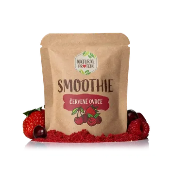 Přírodní produkt NaturalProtein Smoothie - Červené ovoce