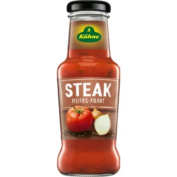 Omáčka Kühne Steak Sauce pfeffrig-pikant 250ml