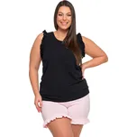 Dámské pyžamo Moraj PDD4900-017 Barva: Černá, Velikost: 3XL