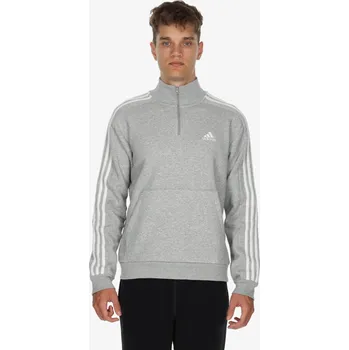 Pánské oblečení adidas M 3S FL 1/4 Z L 530044