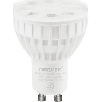 Žárovka ZIGBEE LED žárovka GU10 RGB+CCT 4W - Mi-Light MiBoxer - - LED Solution - FUT103Z - FUT103Z