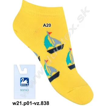 WOLA Kotníkové ponožky w31.p01-vz.838 Barva: A20, Velikost: 30-32(20-21)