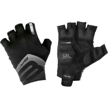 Cyklistické rukavice Krátké cyklistické rukavice BRN Light-Pro Black Velikost: S