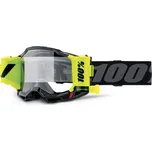 100 PROCENTNÍ BRÝLE ACCURI 2 FORECAST ROLL-OFF BLACK - ČERNÁ/ŠEDÁ/ŽLUTÁ FLUO ČIRÁ SKLA