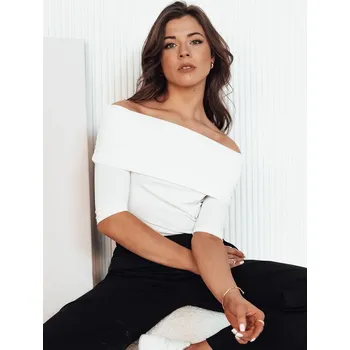 Dámské tričko Dámská halenka DSTREET POLL BÍLÁ unisize