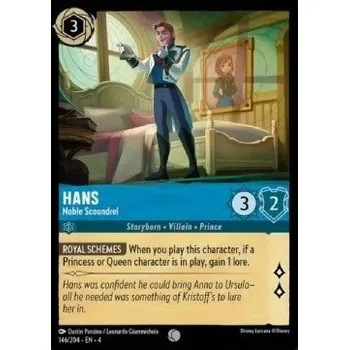 Sběratelská karetní hra URS 146/204 Hans - Noble Scoundrel Verze: NORMAL, Stav Produktu: Near Mint