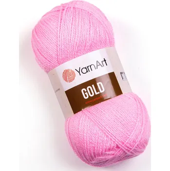 Galanterie Yarn Art příze Gold 9356 růžová