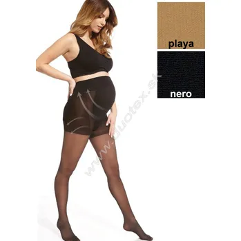 Dámské punčochy ADRIAN Těhotenské silonky Aurelia15 Barva: nero, Velikost: 3(M)