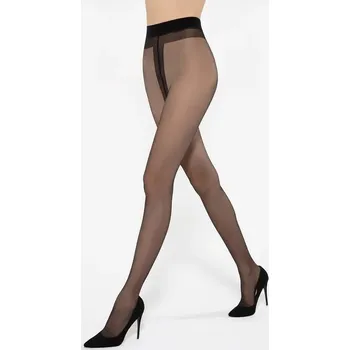 Dámské punčochy Dámské silonky Gatta Estella 15 den Plus size Velikost: XL, Barva: Hnědá