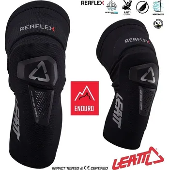 Chránič kolene chrániče kolen Leatt Knee Guard ReaFlex Hybrid PRO, černé Velikost: XXL