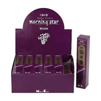 Vonná tyčinka Japonské vonné tyčinky Nippon M/S 50 ks Musk