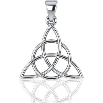 Přívěsek stříbrný přívěšek TRIQUETRA Stříbrná