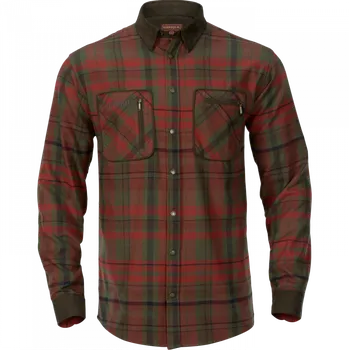 Pánská košile HÄRKILA - Pajala košile pánská Red autumn check XXXL